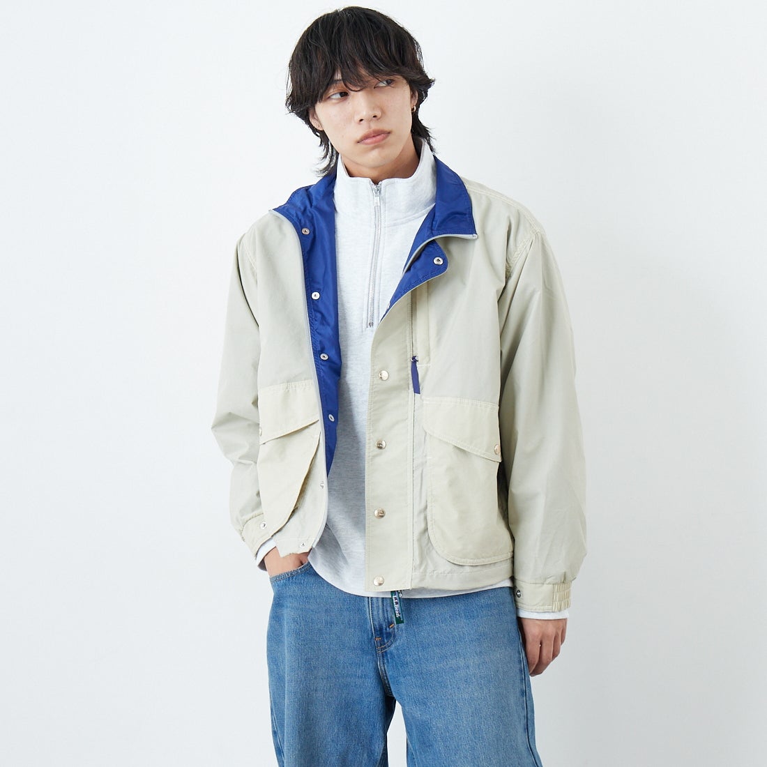 24 SAND&&モデル身長：179cm 着用サイズ：M&&