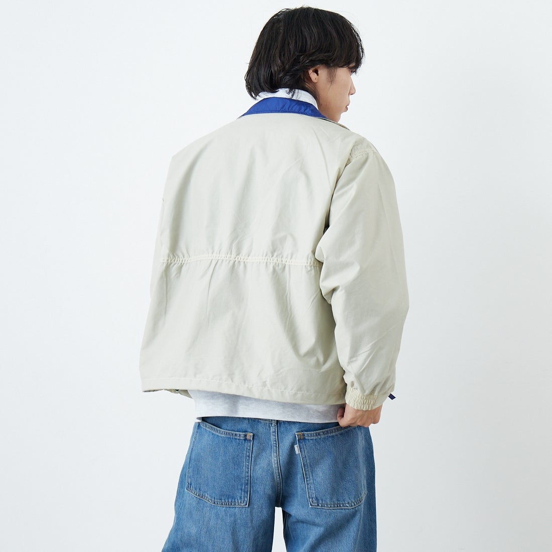 L.L.BEAN [エルエルビーン] Beans ウィンディリッジジャケット [6175-3030] 24 SAND &&モデル身長：179cm 着用サイズ：M&&
