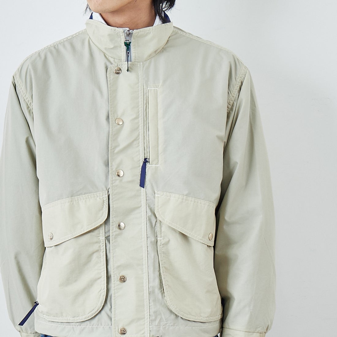 L.L.BEAN [エルエルビーン] Beans ウィンディリッジジャケット [6175-3030] 24 SAND &&モデル身長：179cm 着用サイズ：M&&