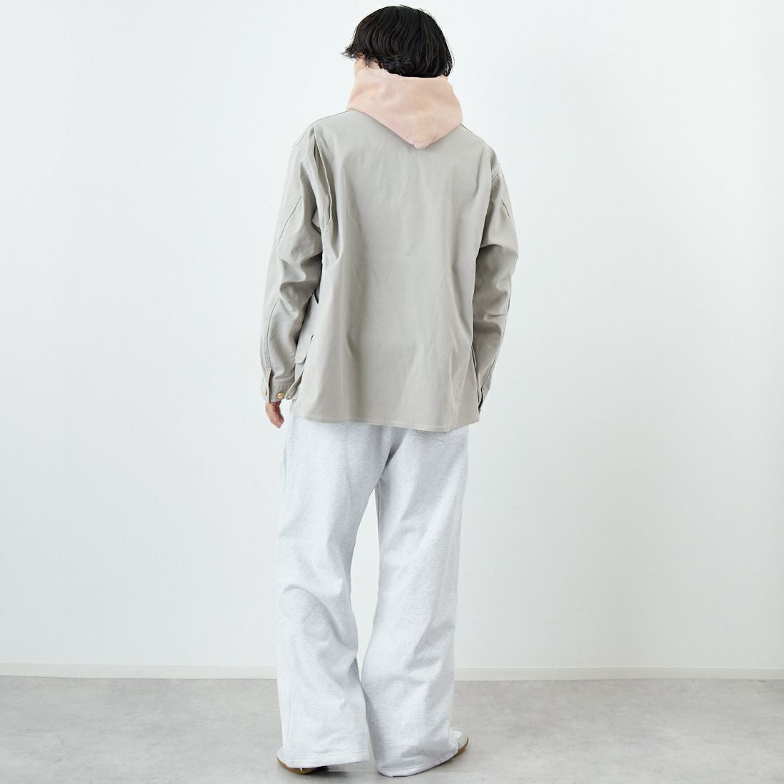 L.L.BEAN [エルエルビーン] Beans プロスペクトハーバー フィールドコート [6175-3036] 09 NATURAL &&モデル身長：179cm 着用サイズ：M&&