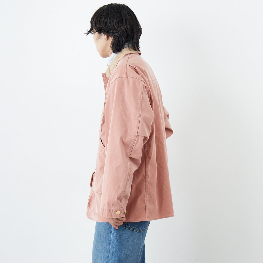 L.L.BEAN [エルエルビーン] Beans プロスペクトハーバー フィールドコート [6175-3036] 08 F.SALMO &&モデル身長：179cm 着用サイズ：L&&