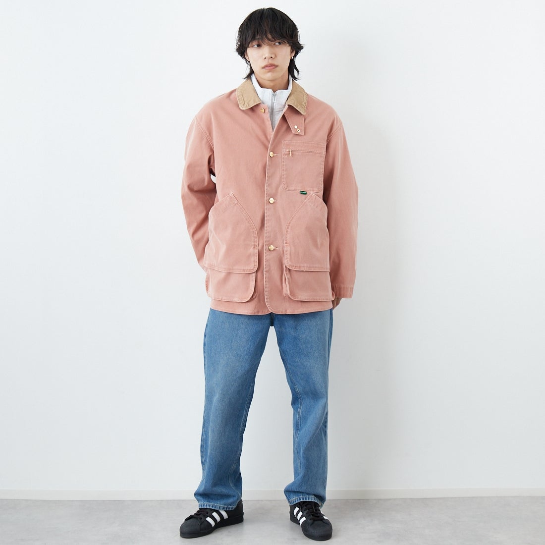 L.L.BEAN [エルエルビーン] Beans プロスペクトハーバー フィールドコート [6175-3036] 08 F.SALMO &&モデル身長：179cm 着用サイズ：L&&