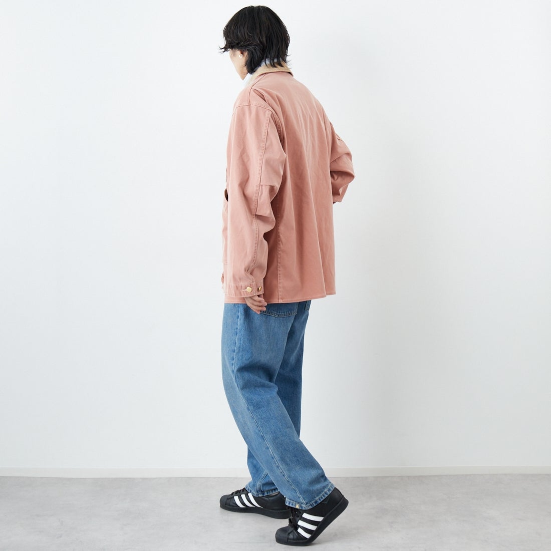 L.L.BEAN [エルエルビーン] Beans プロスペクトハーバー フィールドコート [6175-3036] 08 F.SALMO &&モデル身長：179cm 着用サイズ：L&&