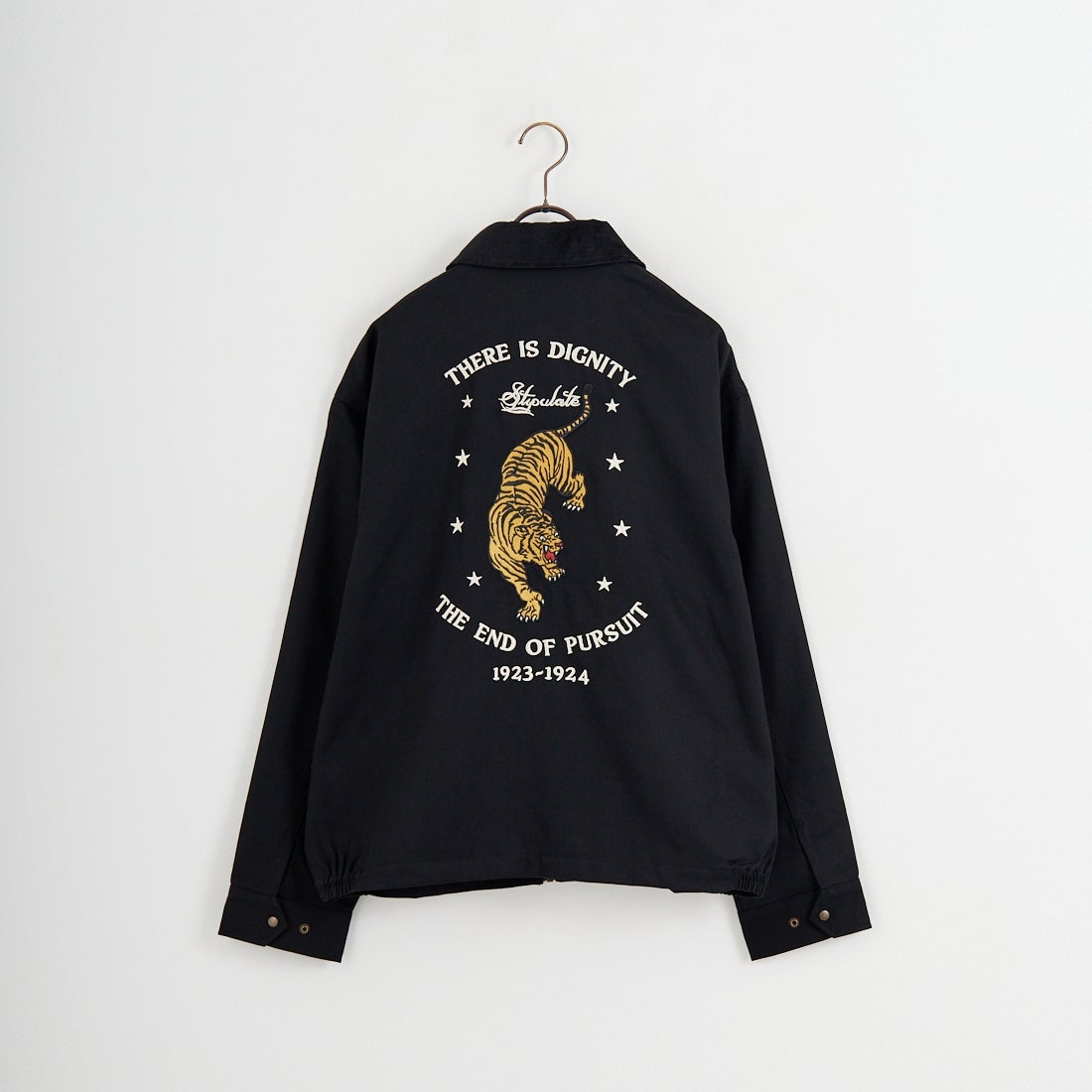 33Degrees [サーティスリーディグリーズ] 刺繍ベトジャン [TDR-261-002] 01 BLK