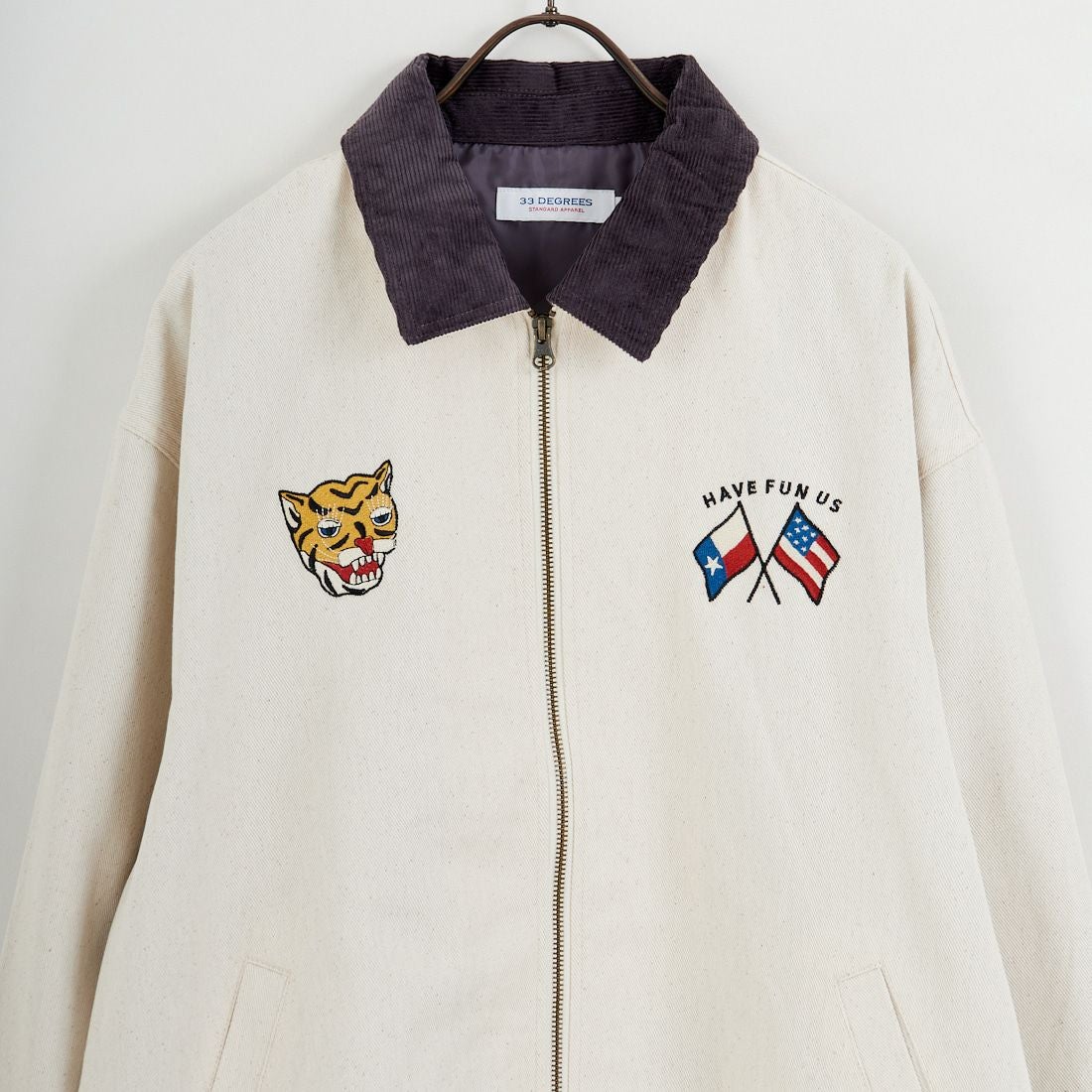 33Degrees [サーティスリーディグリーズ] 刺繍ベトジャン [TDR-261-002