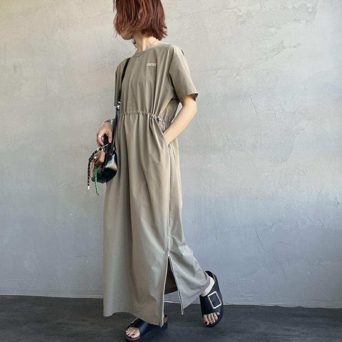 ｸﾞﾚｰｼﾞｭ&&モデル身長：158cm 着用サイズ：ONE SIZE&&