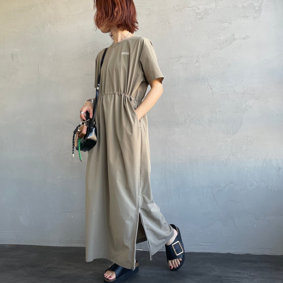 ｸﾞﾚｰｼﾞｭ&&モデル身長：158cm 着用サイズ：ONE SIZE&&