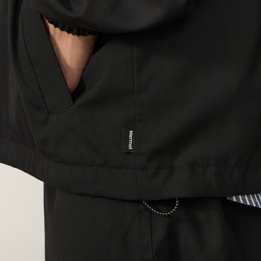 Marmot [マーモット] 別注 メリノウール コーチジャケット [MTSS26MJK330IN-JF] BLACK