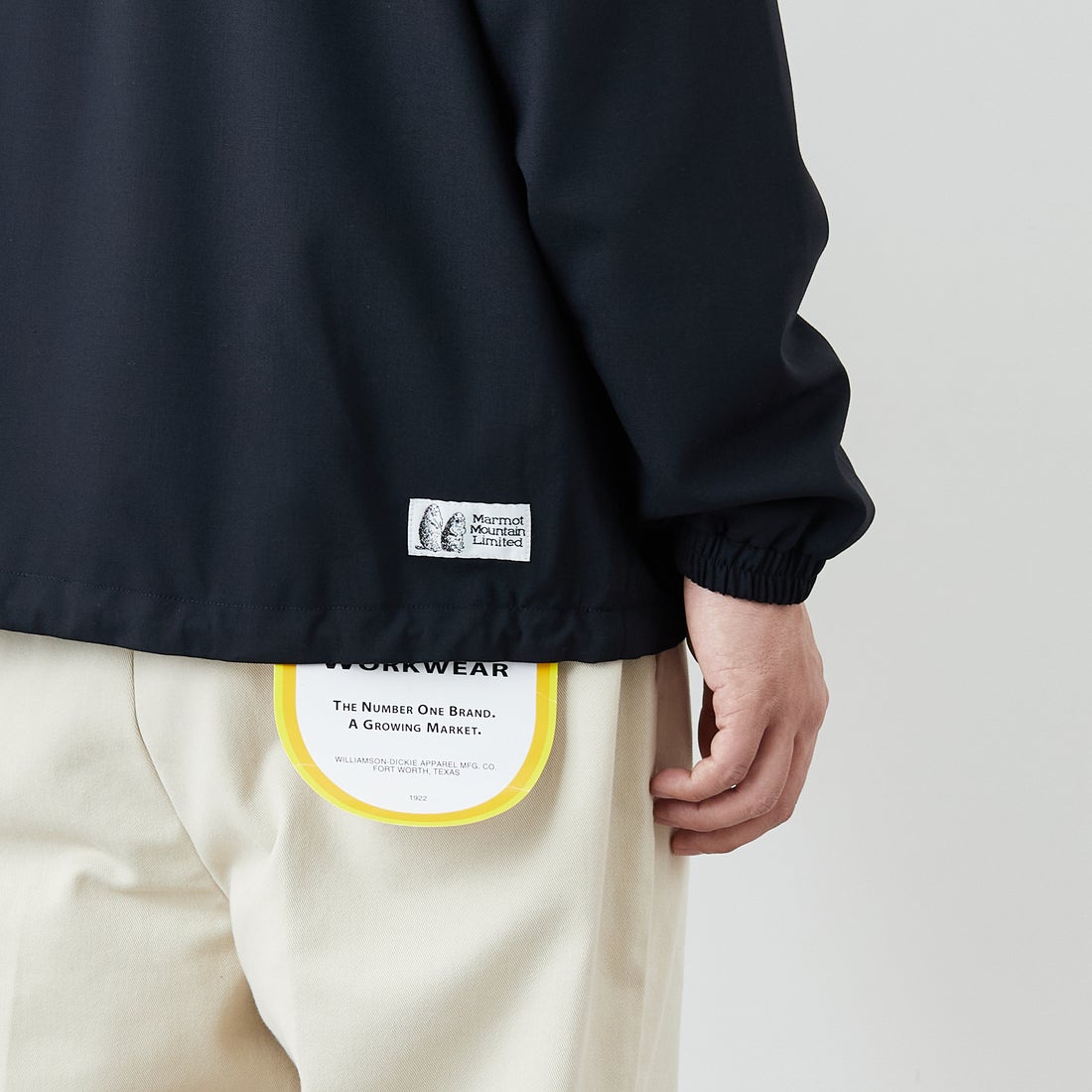 Marmot [マーモット] 別注 メリノウール コーチジャケット [MTSS26MJK330IN-JF] BLACK