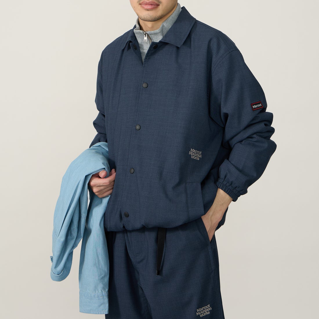Marmot [マーモット] 別注 メリノウール コーチジャケット