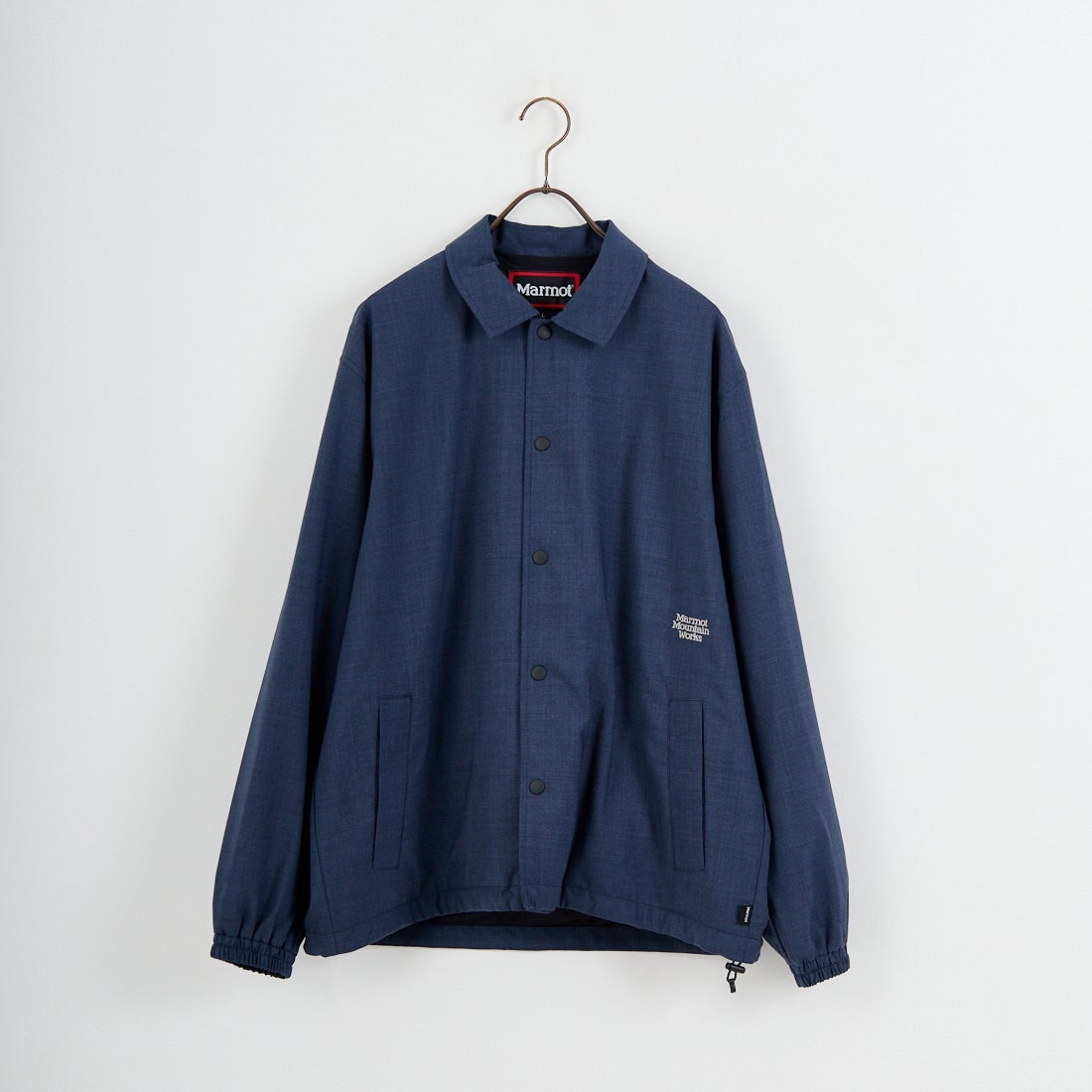 Marmot [マーモット] 別注 メリノウール コーチジャケット [MTSS26MJK330IN-JF] NAVY