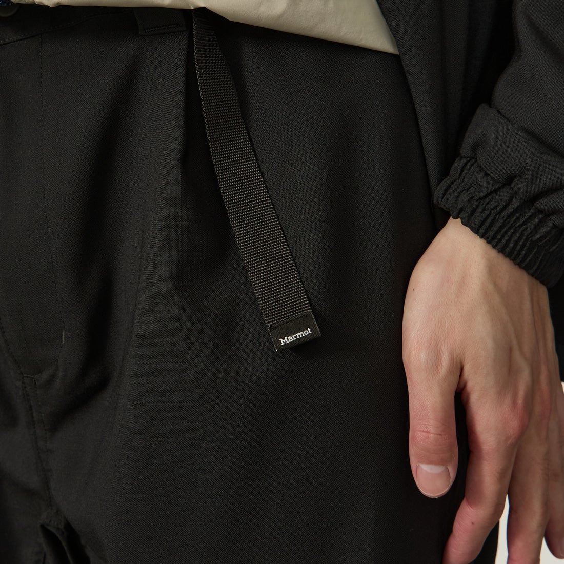 Marmot [マーモット] 別注 メリノウール タックパンツ [MTSS26MPT331IN-JF] BLACK