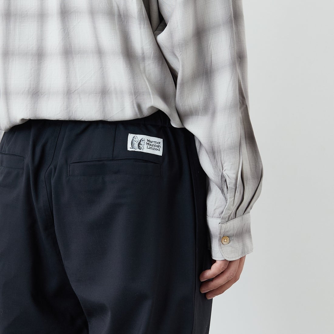 Marmot [マーモット] 別注 メリノウール タックパンツ [MTSS26MPT331IN-JF] BLACK