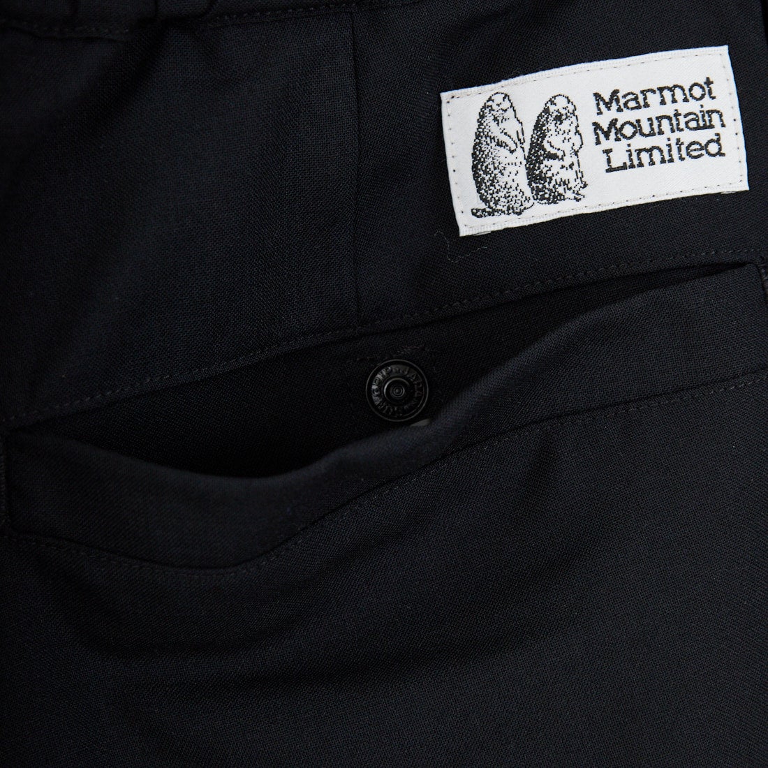 Marmot [マーモット] 別注 メリノウール タックパンツ [MTSS26MPT331IN-JF] BLACK