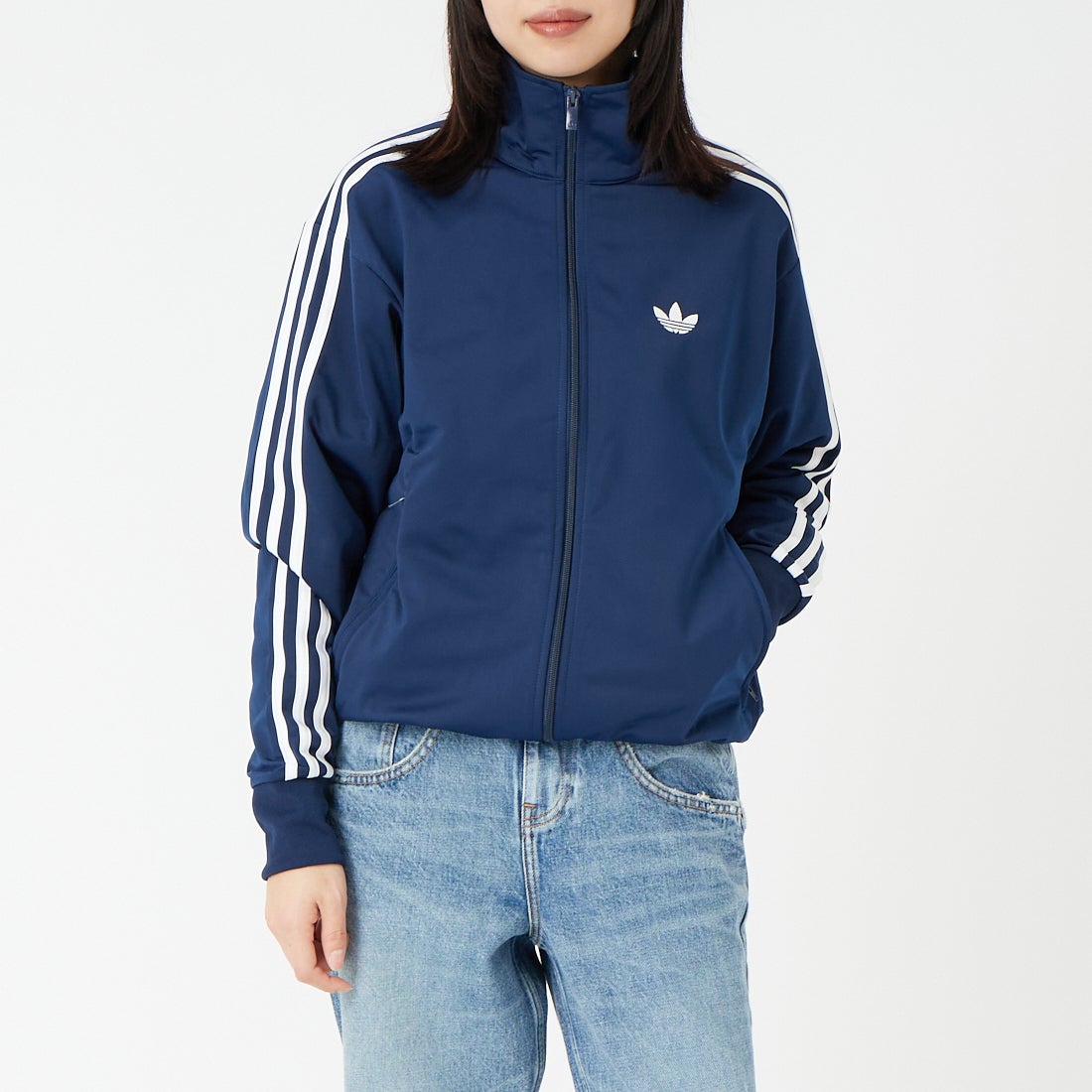 adidas Originals [アディダス オリジナルス] ファイヤーバード トラックトップ [TB671] KD8313 &&モデル身長：162cm 着用サイズ：XS&&