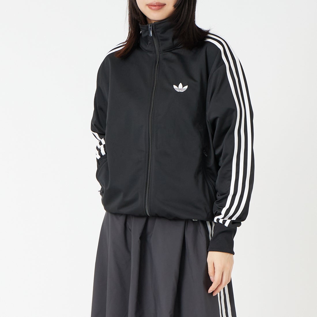 adidas Originals [アディダス オリジナルス] ファイヤーバード トラックトップ [TB671] KD8312 &&モデル身長：162cm 着用サイズ：XS&&