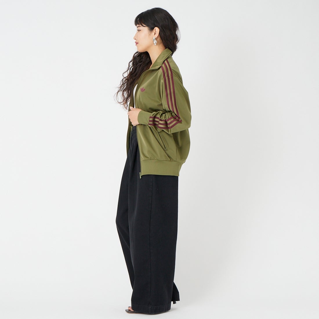 adidas Originals [アディダス オリジナルス] ファイヤーバード トラックトップ [TB671] KE1644 &&モデル身長：162cm 着用サイズ：XS&&