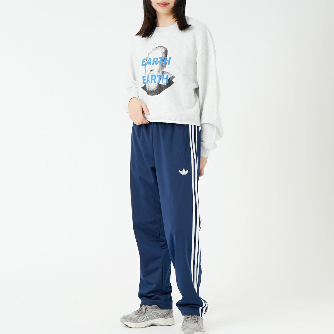 adidas Originals [アディダス オリジナルス] ファイヤーバード トラックパンツ [TV934] KD8316 &&モデル身長：162cm 着用サイズ：XS&&