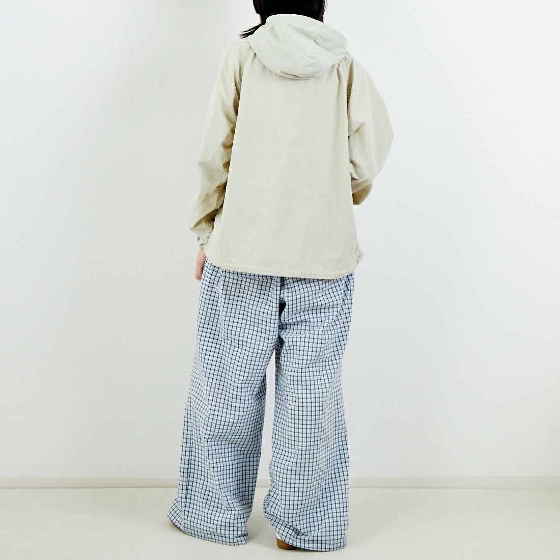 L.L.BEAN [エルエルビーン] MILO アノラックパーカー [6175-3139] 24 SAND &&モデル身長：162cm 着用サイズ：M&&