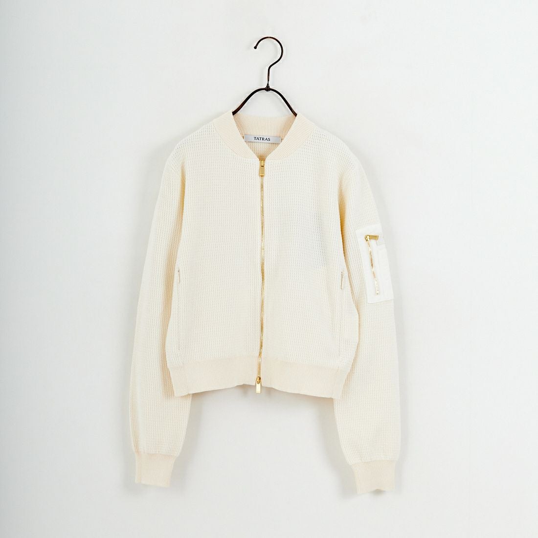 TATRAS [タトラス] SKALA/スカーラ ニットブルゾン [LCKZ0346053588] IVORY