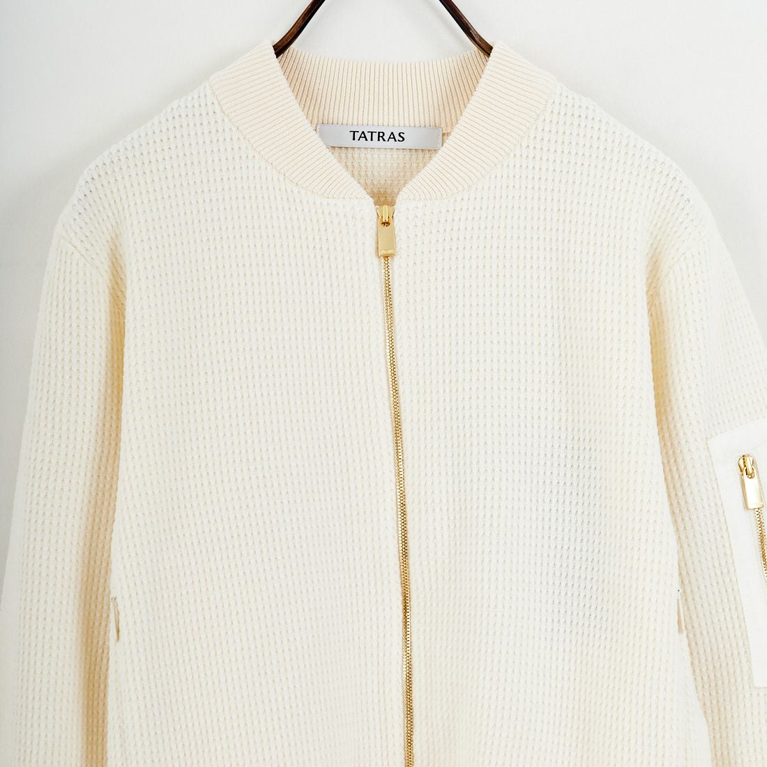 TATRAS [タトラス] SKALA/スカーラ ニットブルゾン [LCKZ0346053588] IVORY