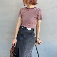 CLAY&&モデル身長：158cm 着用サイズ：F&&