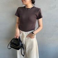 BROWN&&モデル身長：160cm 着用サイズ：F&&