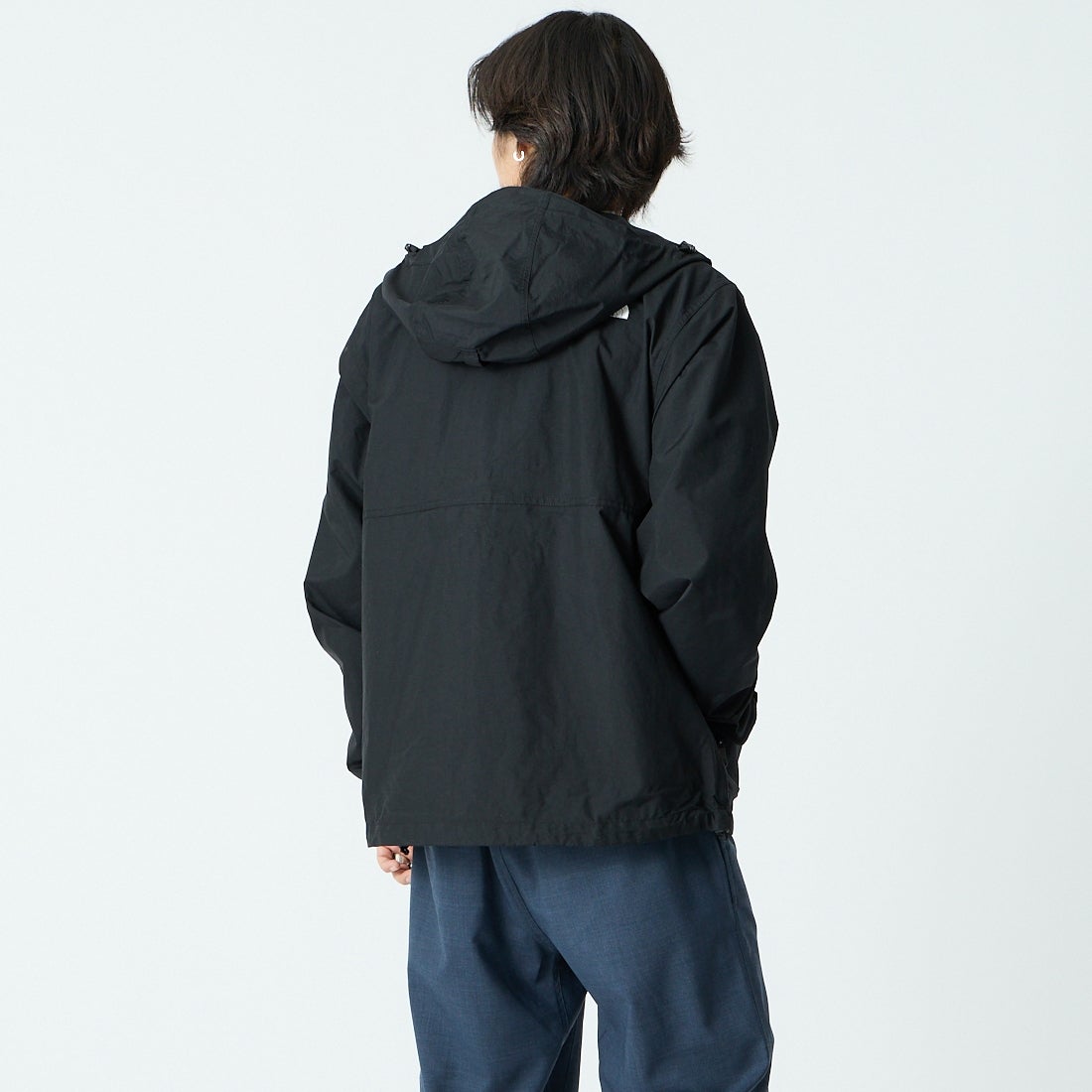 THE NORTH FACE [ザ ノースフェイス] コンパクトジャケット [NP72530] K &&モデル身長：179cm 着用サイズ：L&&