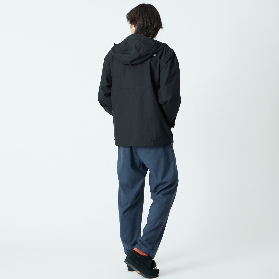 THE NORTH FACE [ザ ノースフェイス] コンパクトジャケット [NP72530] K &&モデル身長：179cm 着用サイズ：L&&