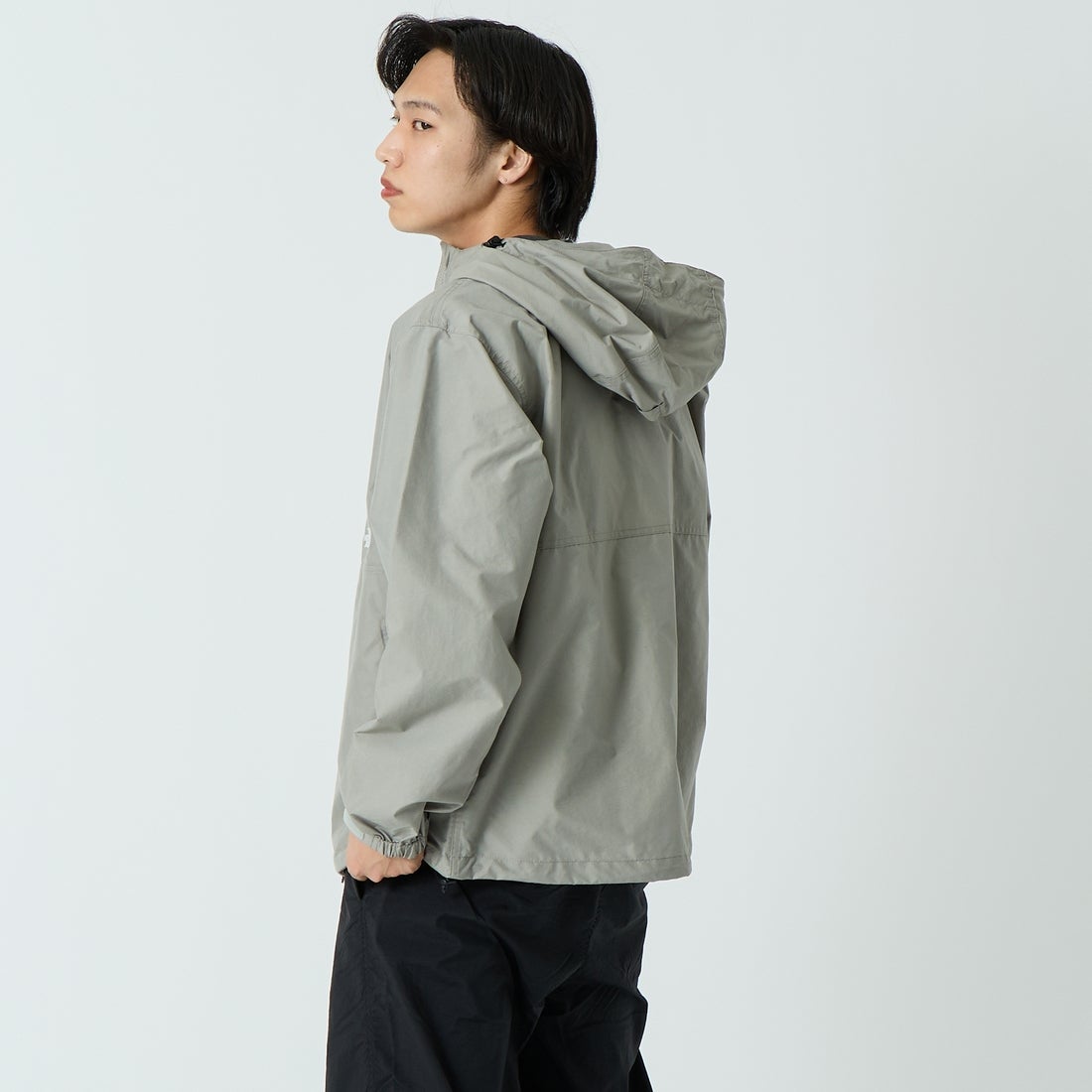 THE NORTH FACE [ザ ノースフェイス] コンパクトジャケット [NP72530] ST &&モデル身長：179cm 着用サイズ：M&&