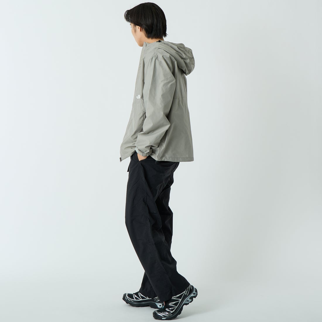 THE NORTH FACE [ザ ノースフェイス] コンパクトジャケット [NP72530] ST &&モデル身長：179cm 着用サイズ：M&&