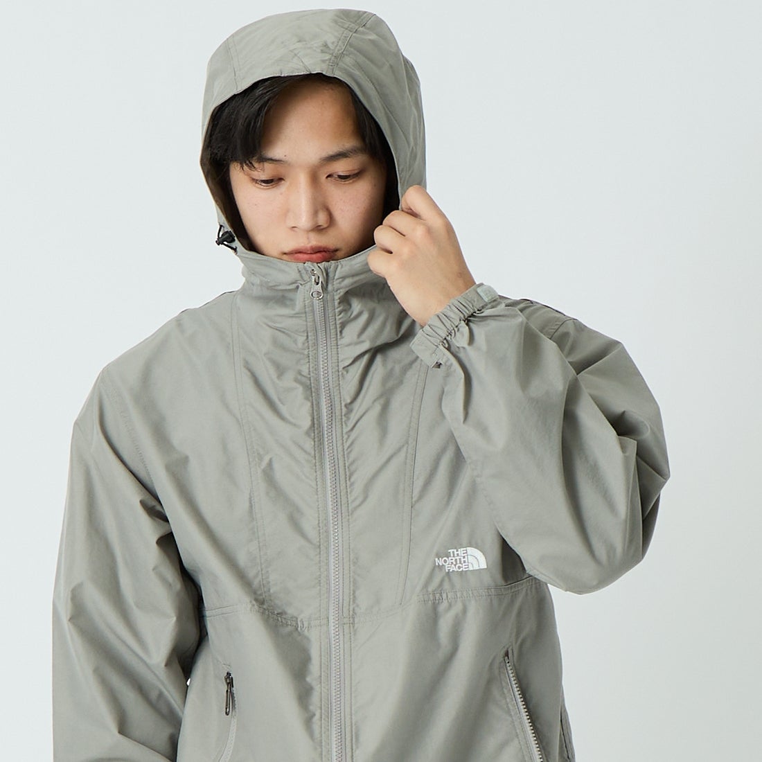THE NORTH FACE [ザ ノースフェイス] コンパクトジャケット [NP72530] ST &&モデル身長：179cm 着用サイズ：M&&