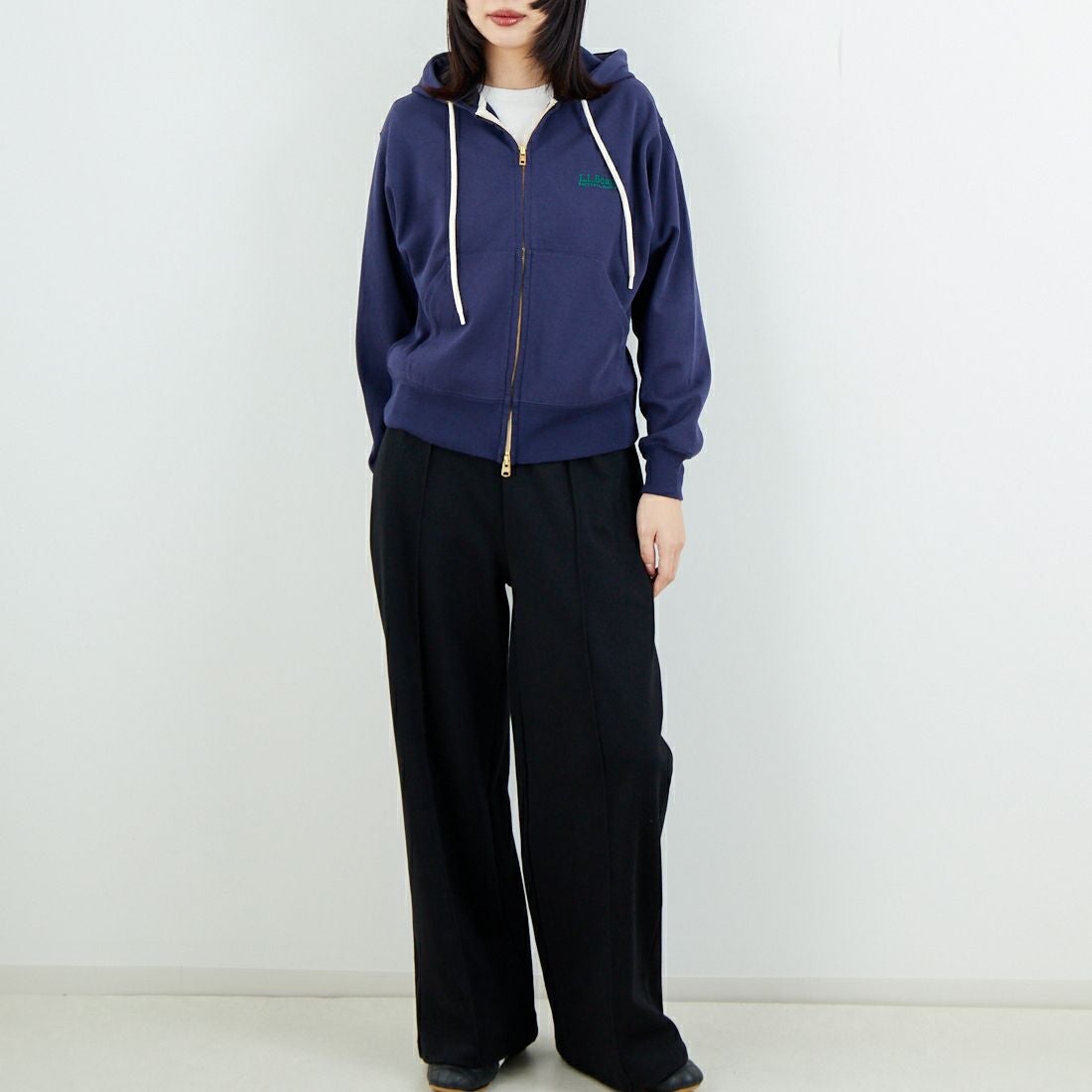 L.L.BEAN [エルエルビーン] PORTAGE フルジップフーデッドスウェット