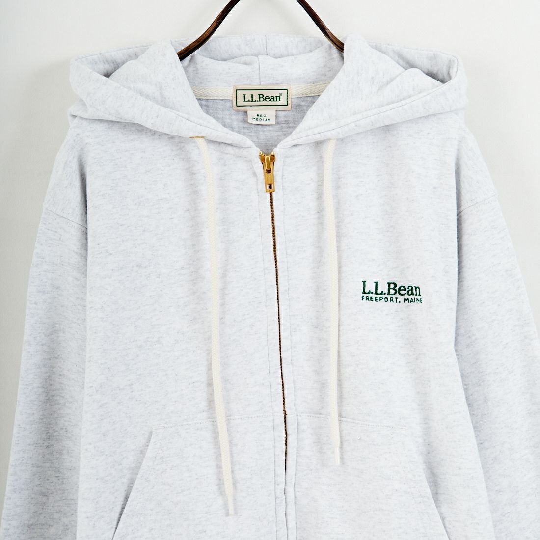 L.L.BEAN [エルエルビーン] PORTAGE フルジップフーデッドスウェット [6175-3150] 19 BIRCH