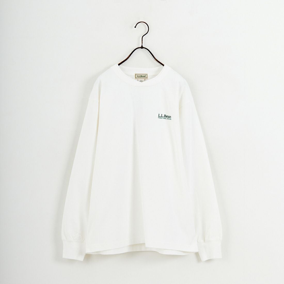 L.L.BEAN [エルエルビーン] Union ロングスリーブTシャツ [6175-3052] 09 WHITE