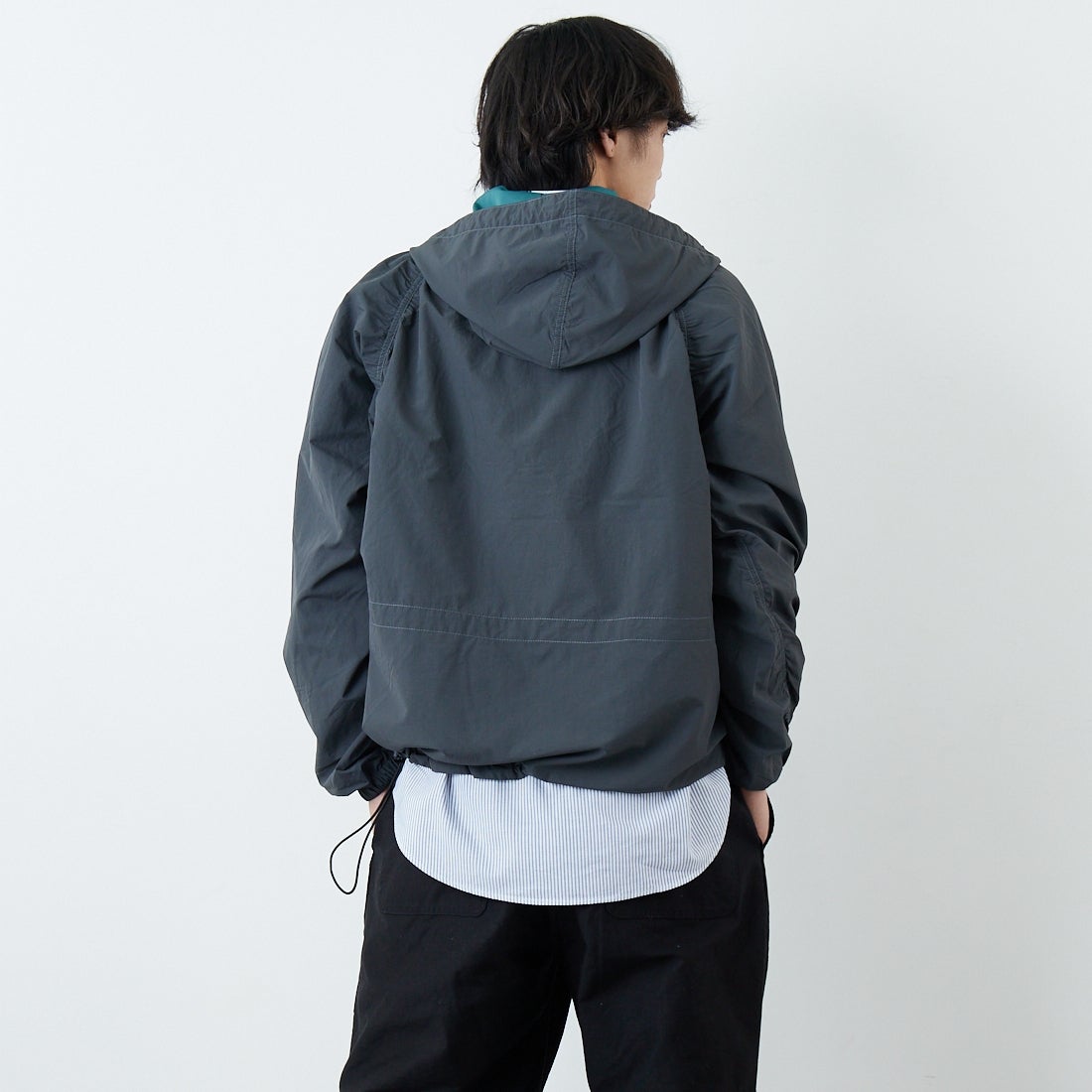 L.L.BEAN [エルエルビーン] MILO アノラックパーカー [6175-3039] 48 NIGHT &&モデル身長：179cm 着用サイズ：L&&
