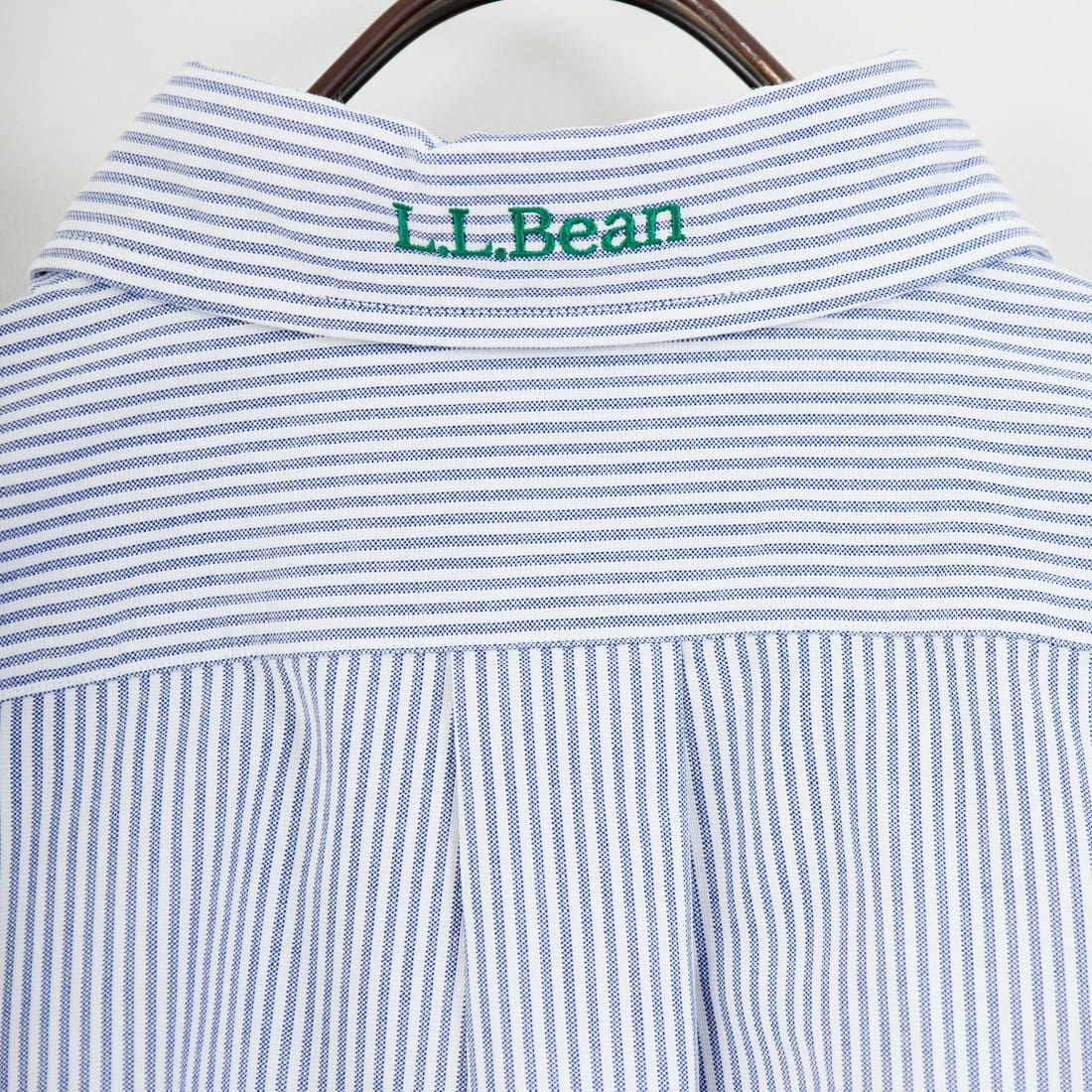 L.L.BEAN [エルエルビーン] ORONO ロングスリーブシャツ [6175-3043] 90 NAVY/WH