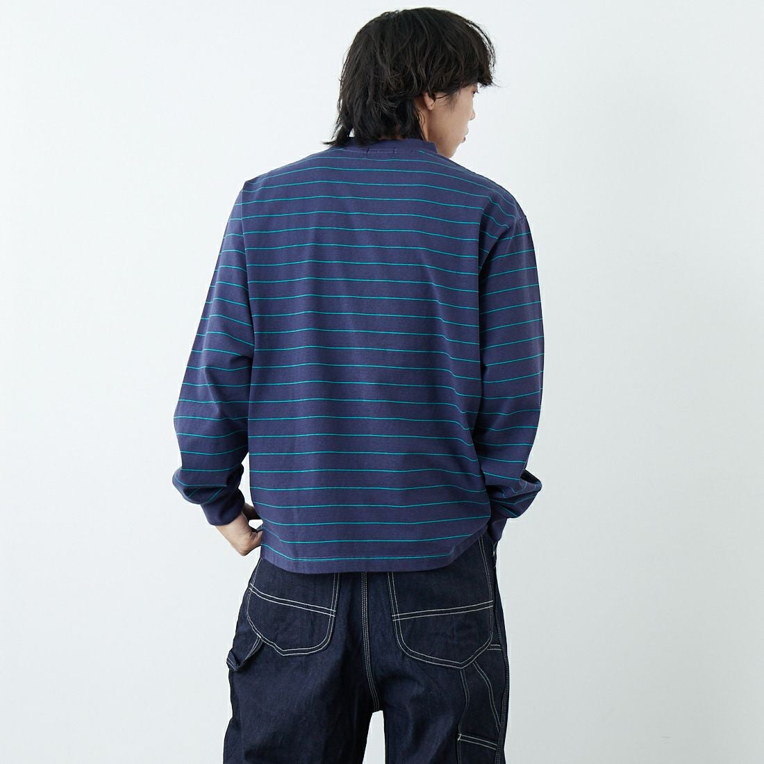 L.L.BEAN [エルエルビーン] Union ロングスリーブボーダーTシャツ