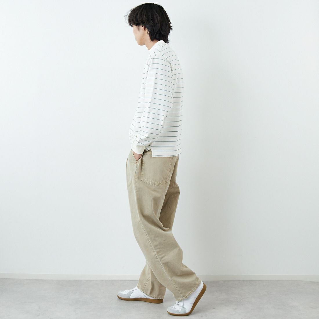 L.L.BEAN [エルエルビーン] Union ロングスリーブボーダーTシャツ