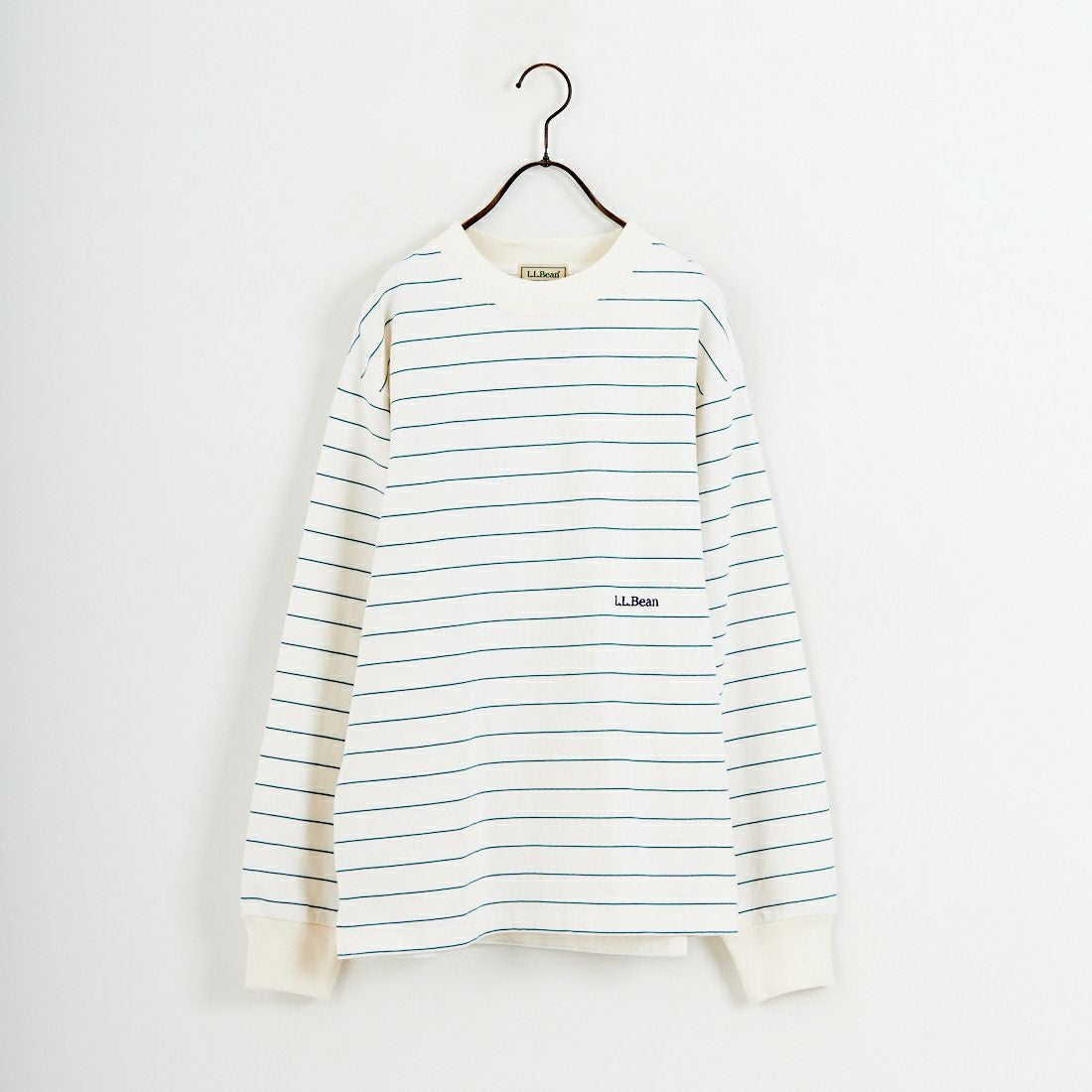 L.L.BEAN [エルエルビーン] Union ロングスリーブボーダーTシャツ [6175-3053] 90 OFF/GRN