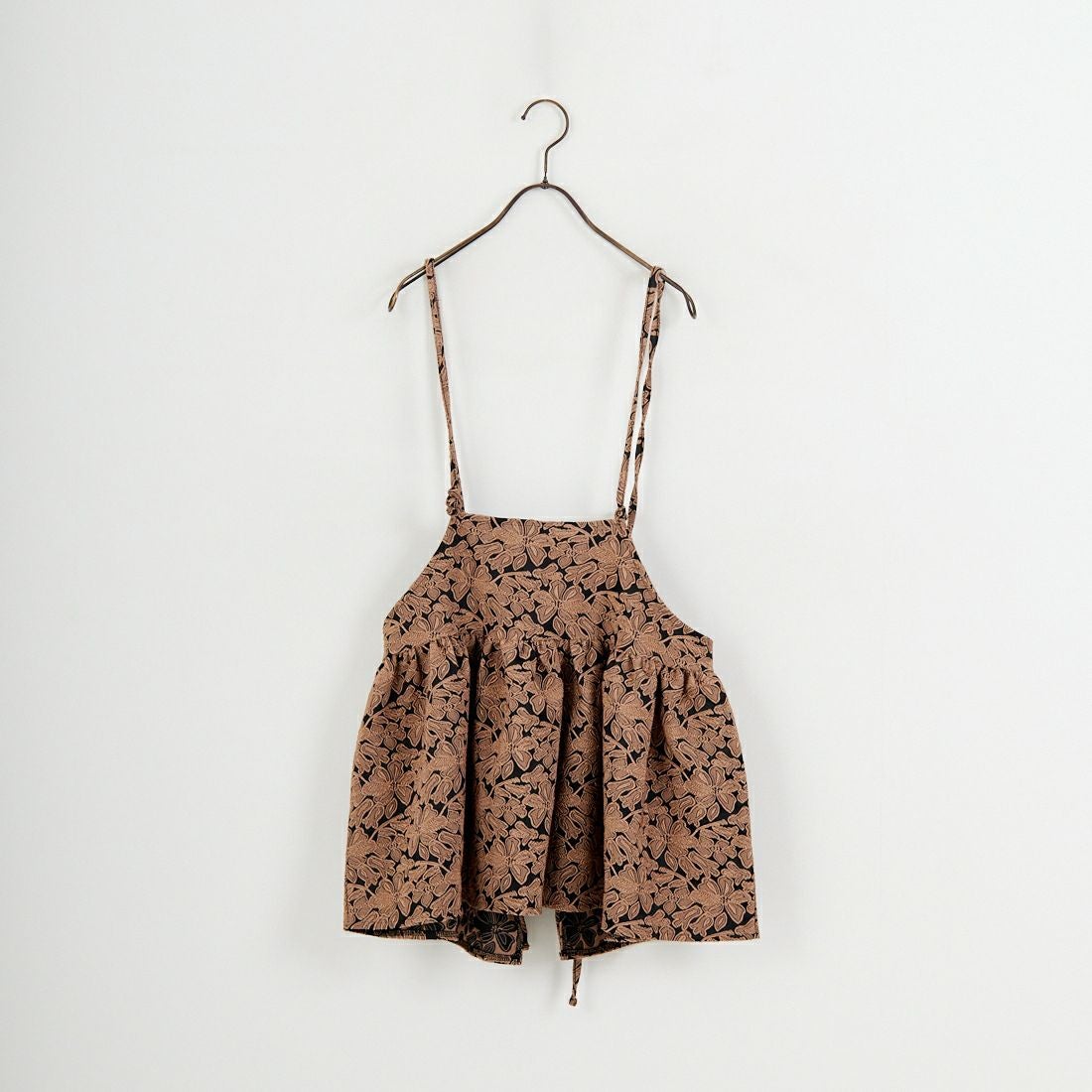 nenom [ネノム] マルチWAY ジャガード ペプラムキャミブラウス [NE26312007] 28 BLK/BRN