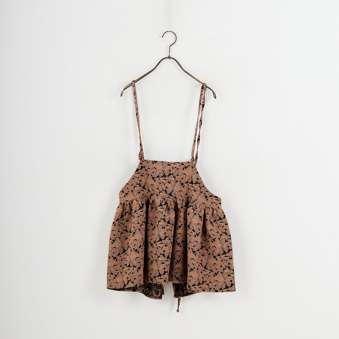 nenom [ネノム] マルチWAY ジャガード ペプラムキャミブラウス [NE26312007] 28 BLK/BRN