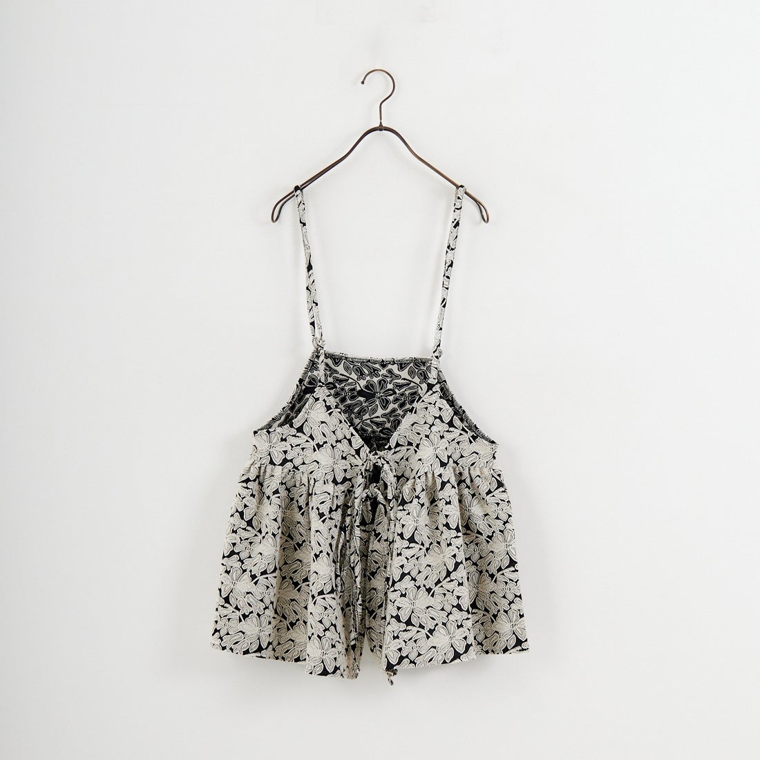 nenom [ネノム] マルチWAY ジャガード ペプラムキャミブラウス [NE26312007] 02 BLK/OFF