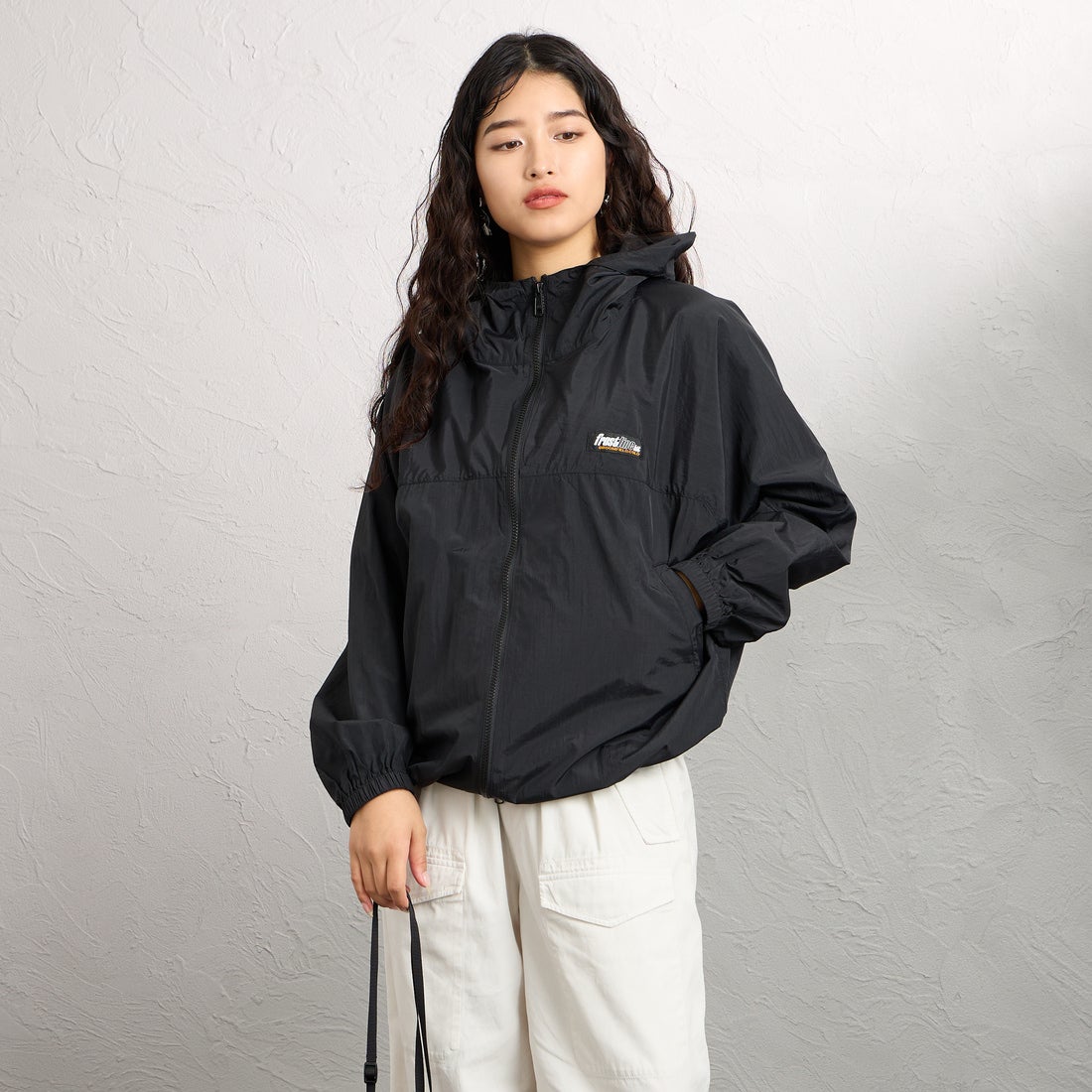 BLACK&&モデル身長：162cm 着用サイズ：M&&