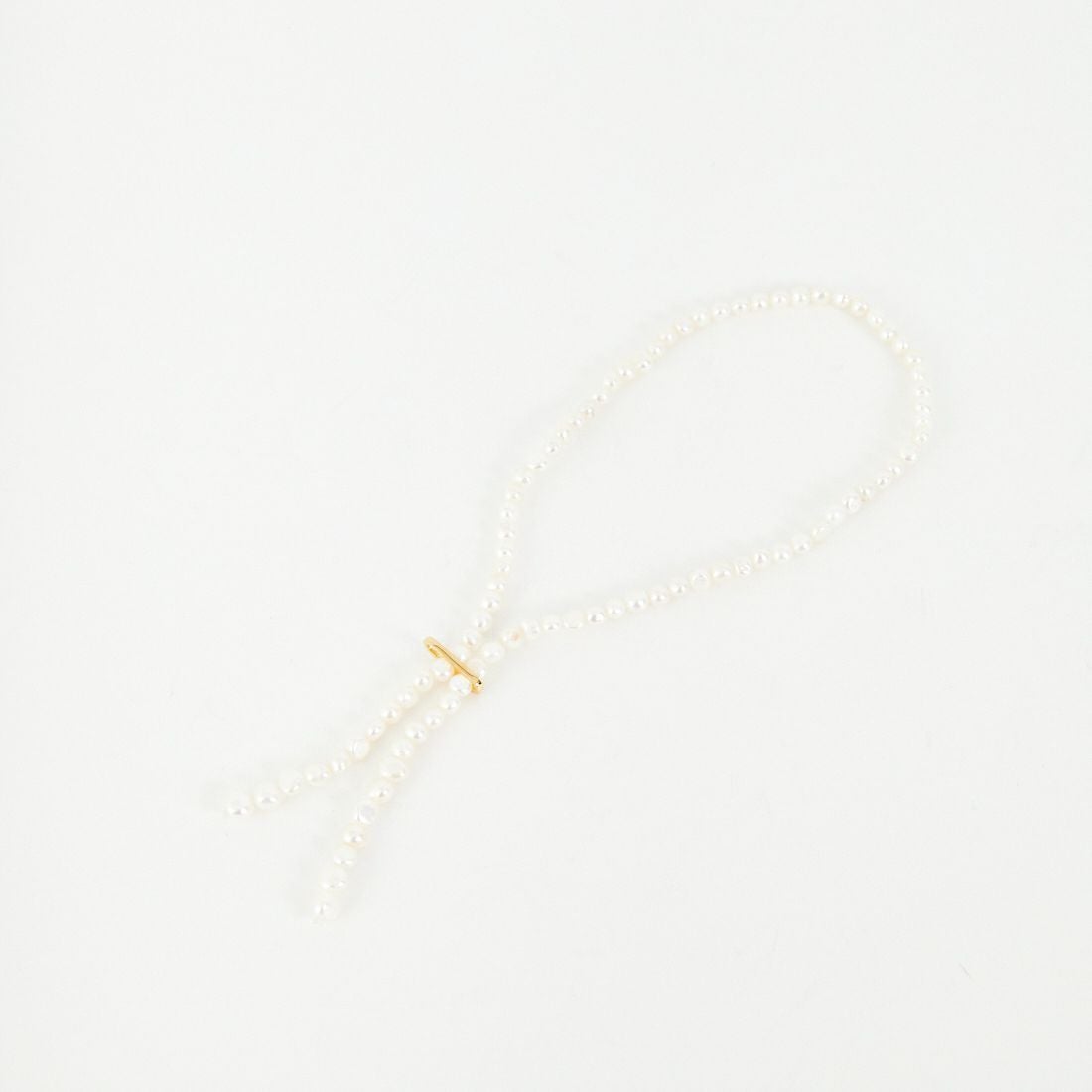 EO [イオ] パール ラリエットネックレス [EO-169] WH/GOLD