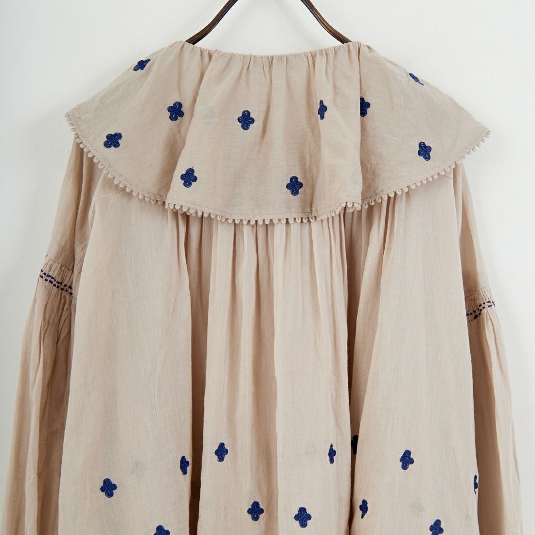 tumugu: [ツムグ] カディコットン刺繍ブラウス [TB25434] 12 GRAYGE