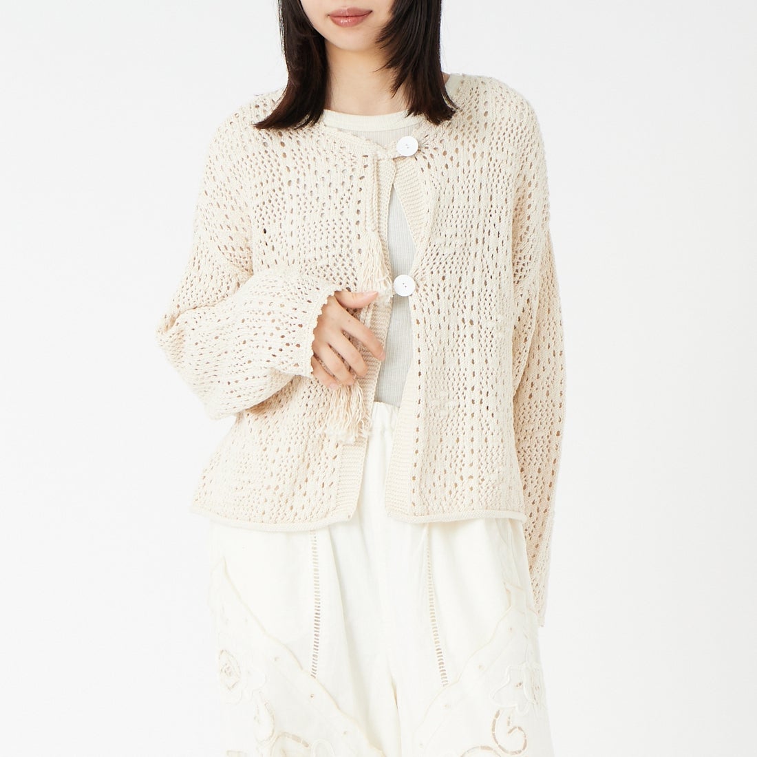 06 KINARI&&モデル身長：162cm 着用サイズ：F&&