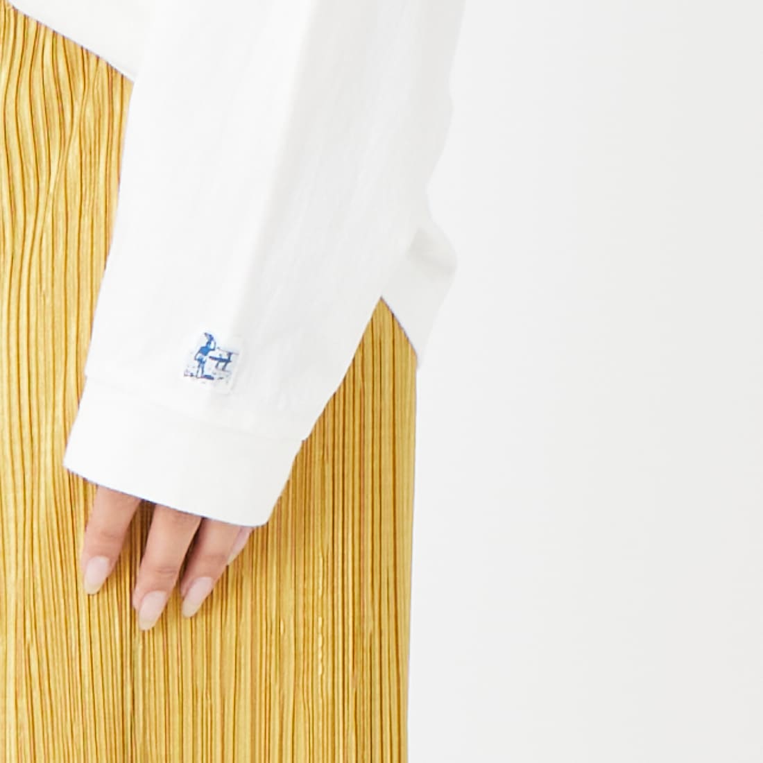 The Endless Summer [エンドレスサマー] 4BUHI BOARD BROTHERS ロングスリーブTシャツ [FH-26374315] 07 WHITE &&モデル身長：162cm 着用サイズ：S&&