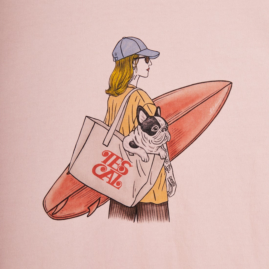 The Endless Summer [エンドレスサマー] MALIBU GIRL ロングスリーブTシャツ [FH-26374316] 15 PINK