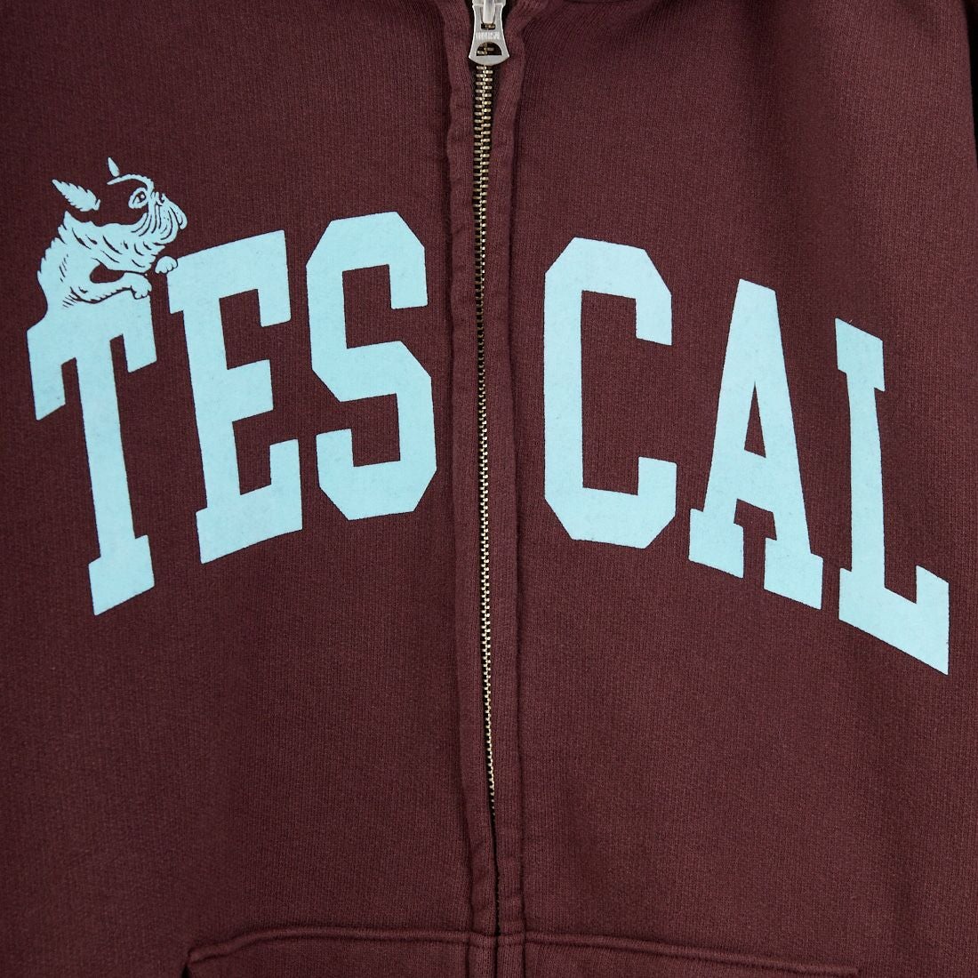 The Endless Summer [エンドレスサマー] カレッジスウェットジップパーカー [FH-26374300] 10 WINE